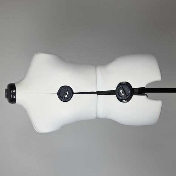 NESS Abstract Geometric Print Blouse Pink Orange Yellow Black White Women’s Size - Picture 8 of 8